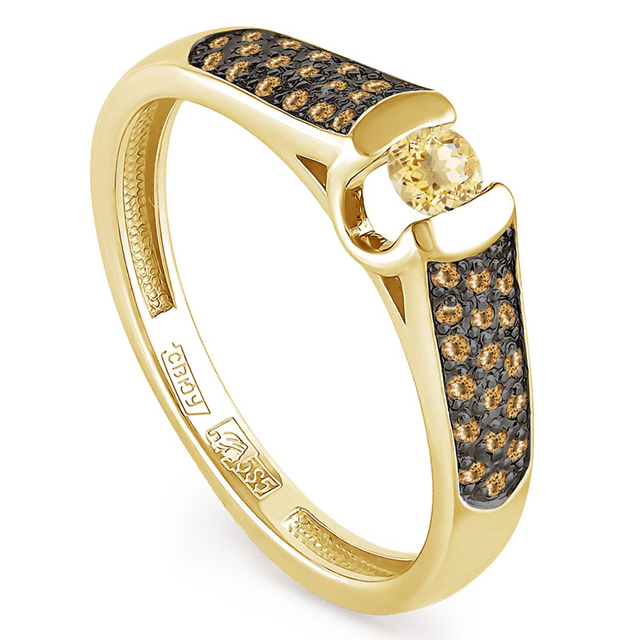 Кольцо, золото, бриллиант, 1-2402-9200